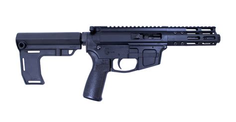 75” M-LOK handguard and directs all the excess gas and concussion of your shots forward instead of the sides, making this much more enjoyable to shoot at indoor ranges. . Foxtrot mike pistol brace